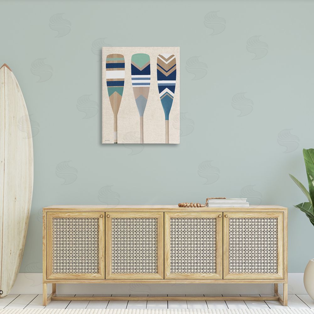 Amber Sterling Boat Oar Trio