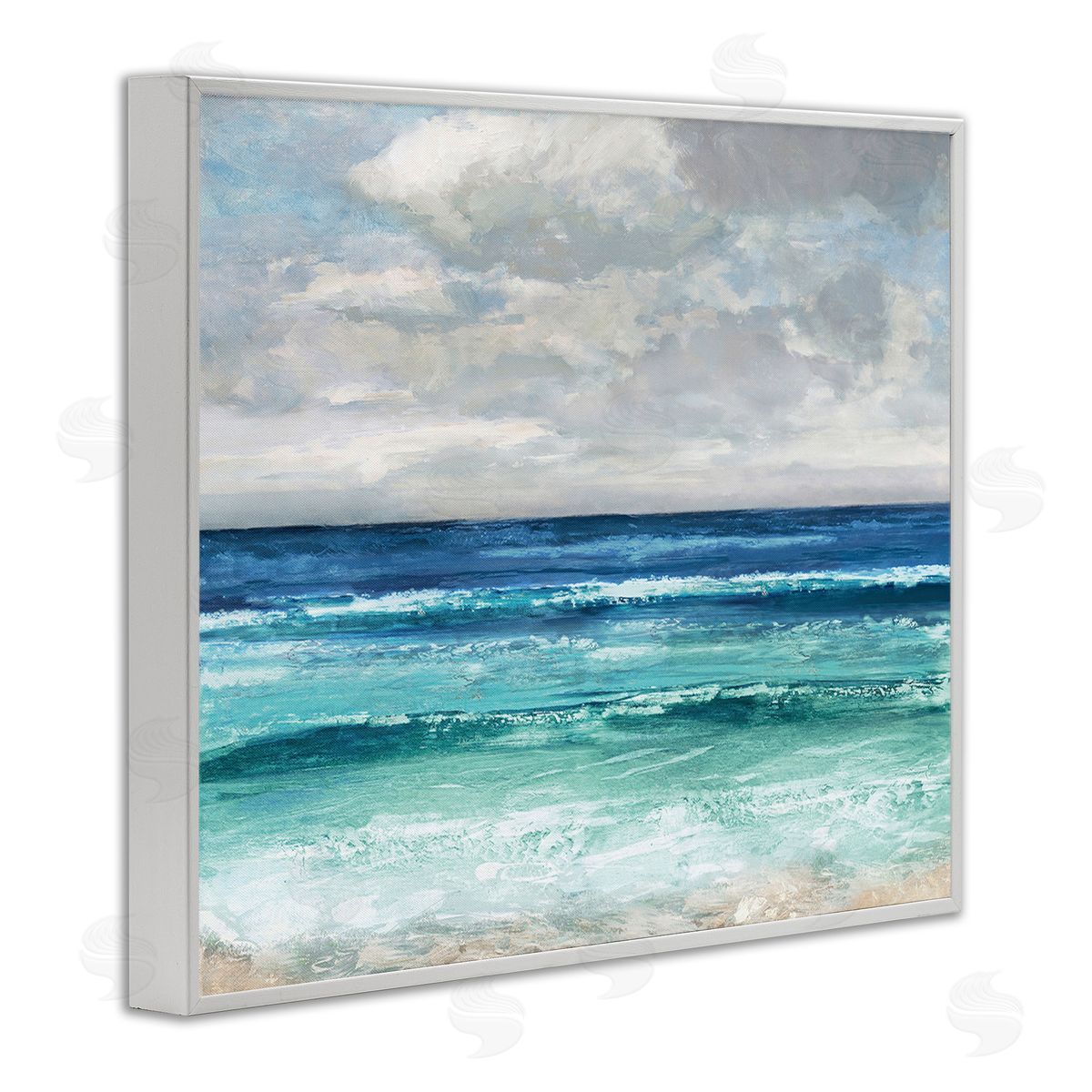 Amber Sterling Abstract Beach Clouds