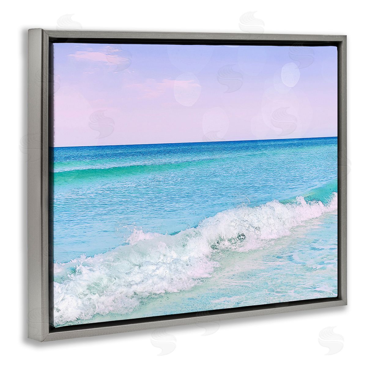 Christine Zalewski Beach with Pastel Sky