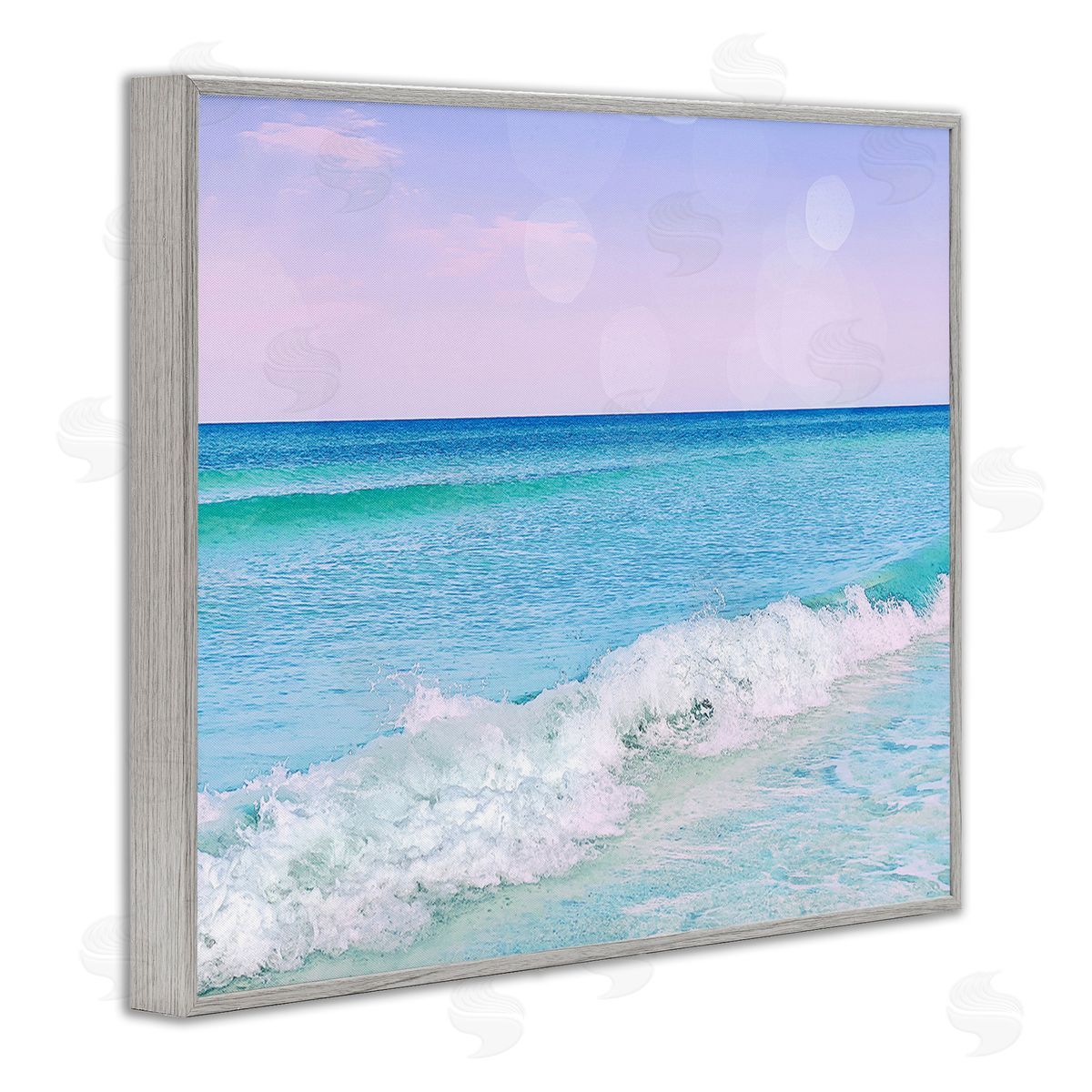 Christine Zalewski Beach with Pastel Sky