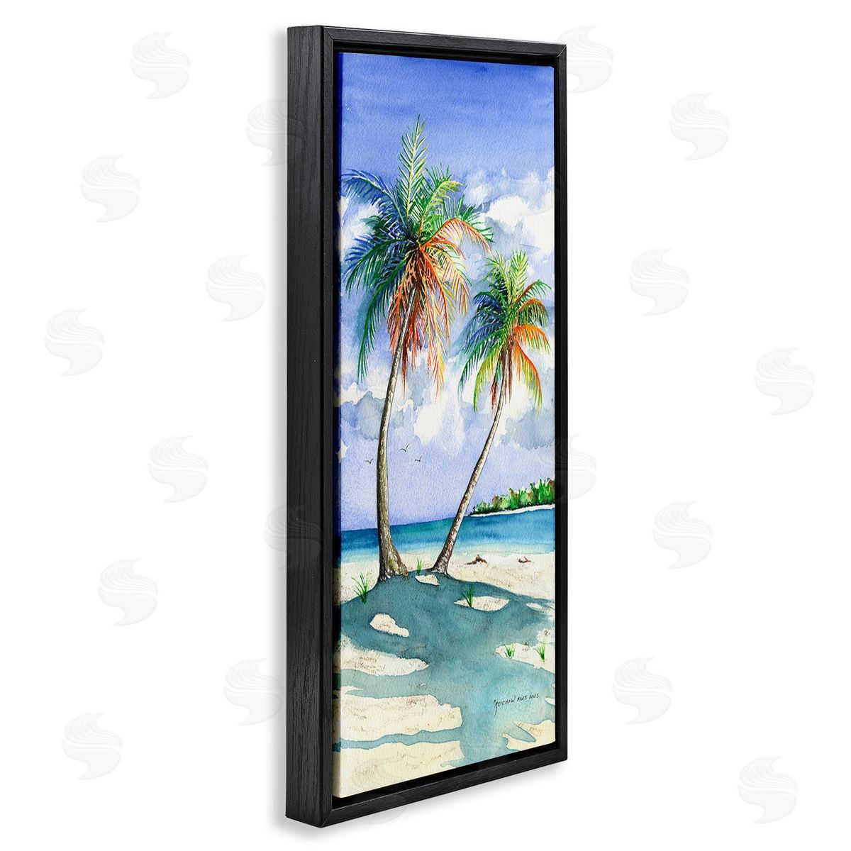 Christine Reichow Sunlit Palm Trees