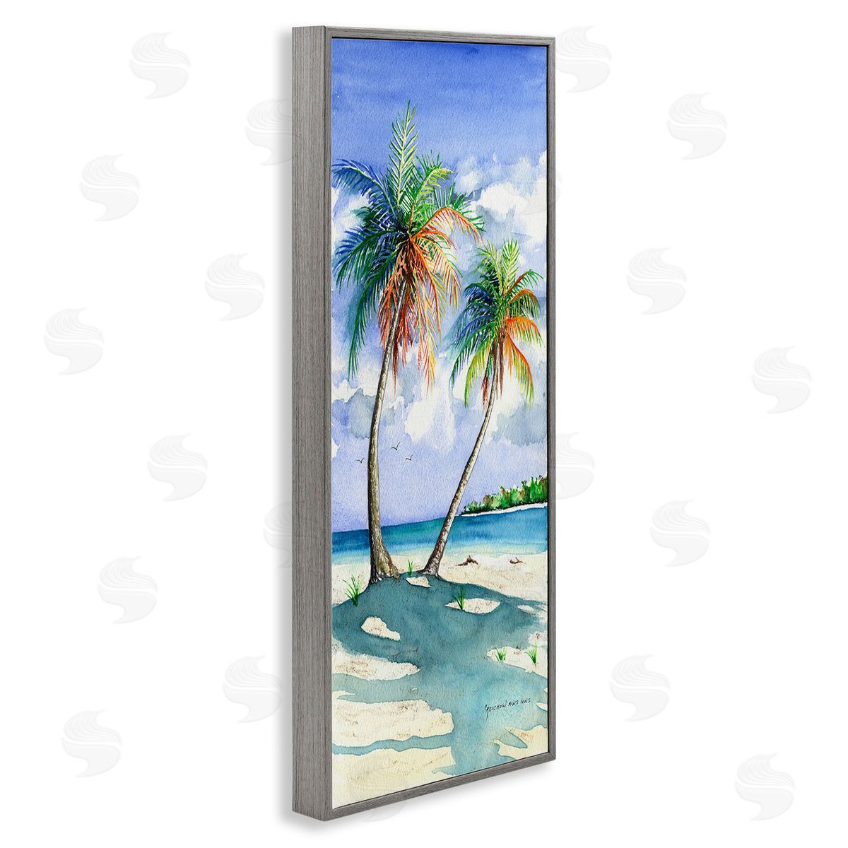 Christine Reichow Sunlit Palm Trees