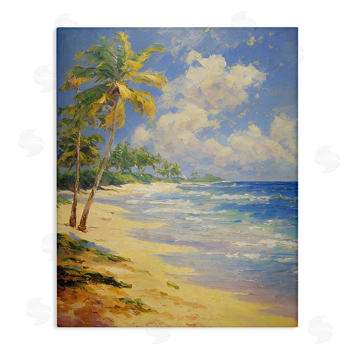 Gina Kelly Sunlit Shore Scenery
