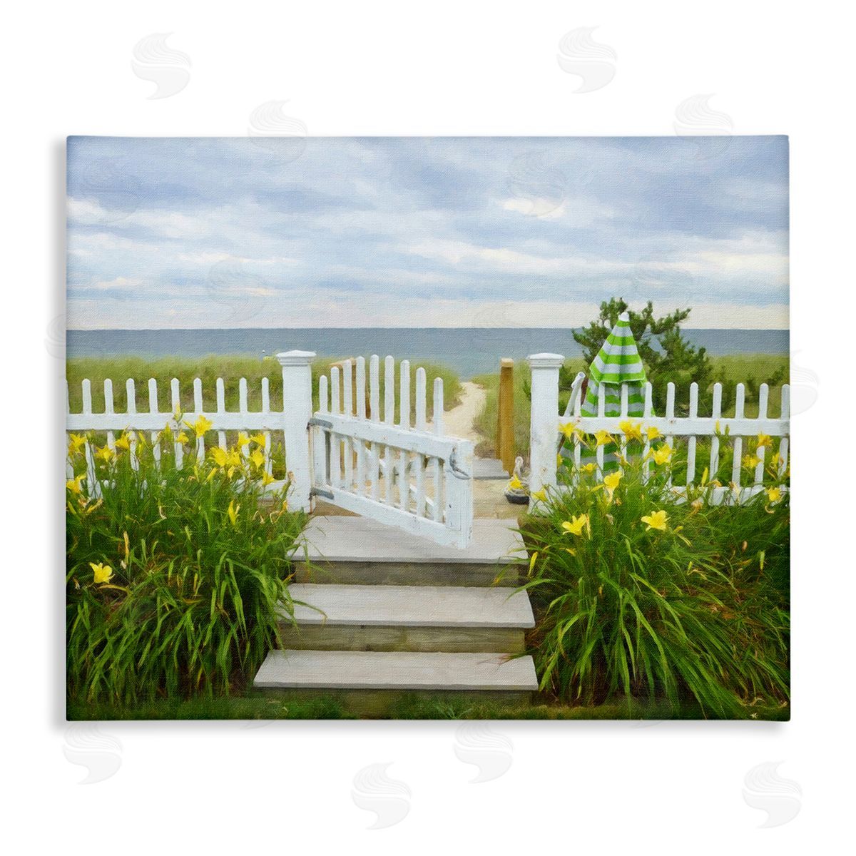 Graffitee Studios Garden Path to Beach