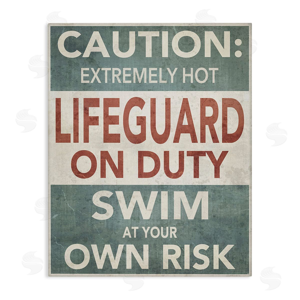 Graffitee Studios Funny Swim at Own Risk