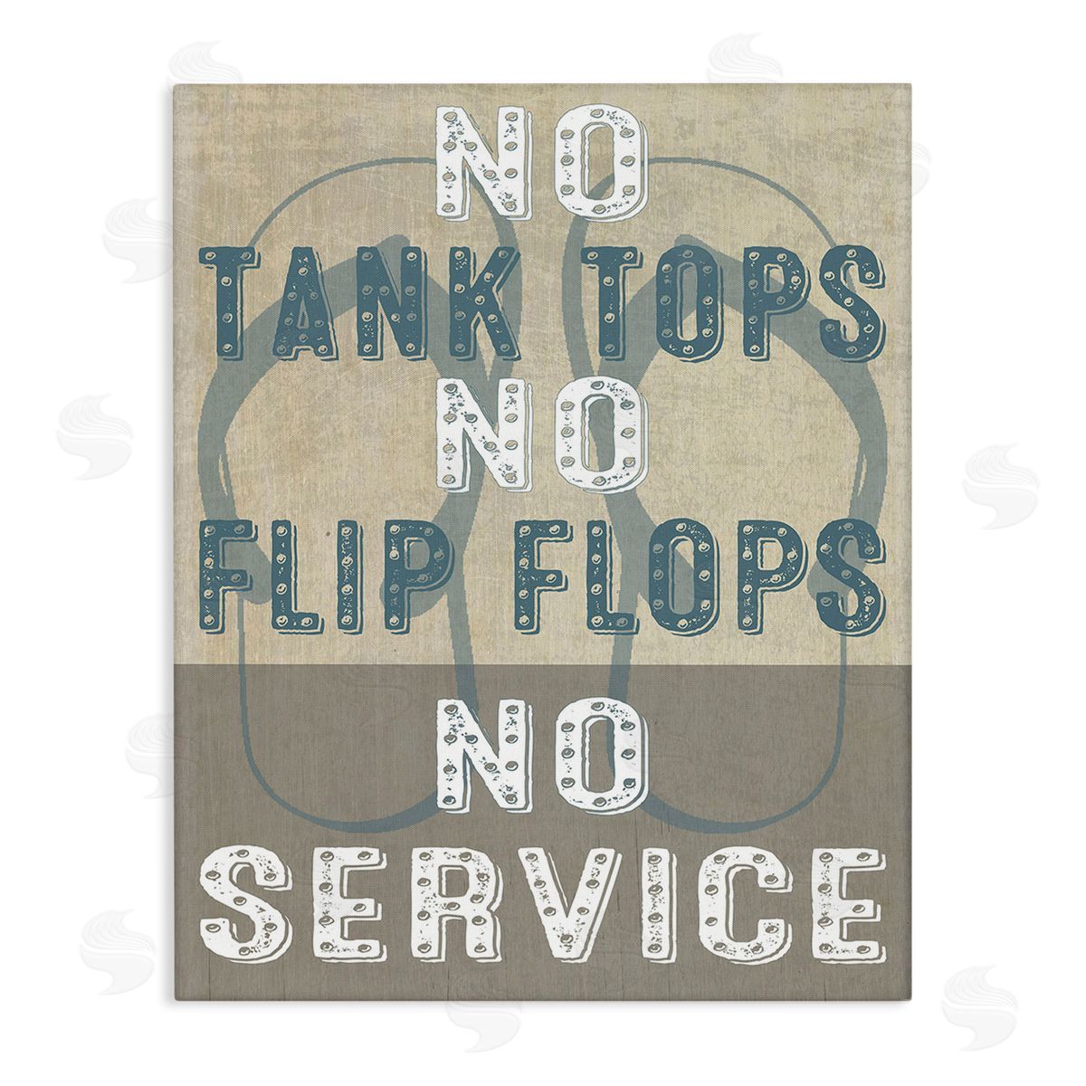 Graffitee Studios Summer No Service Sign