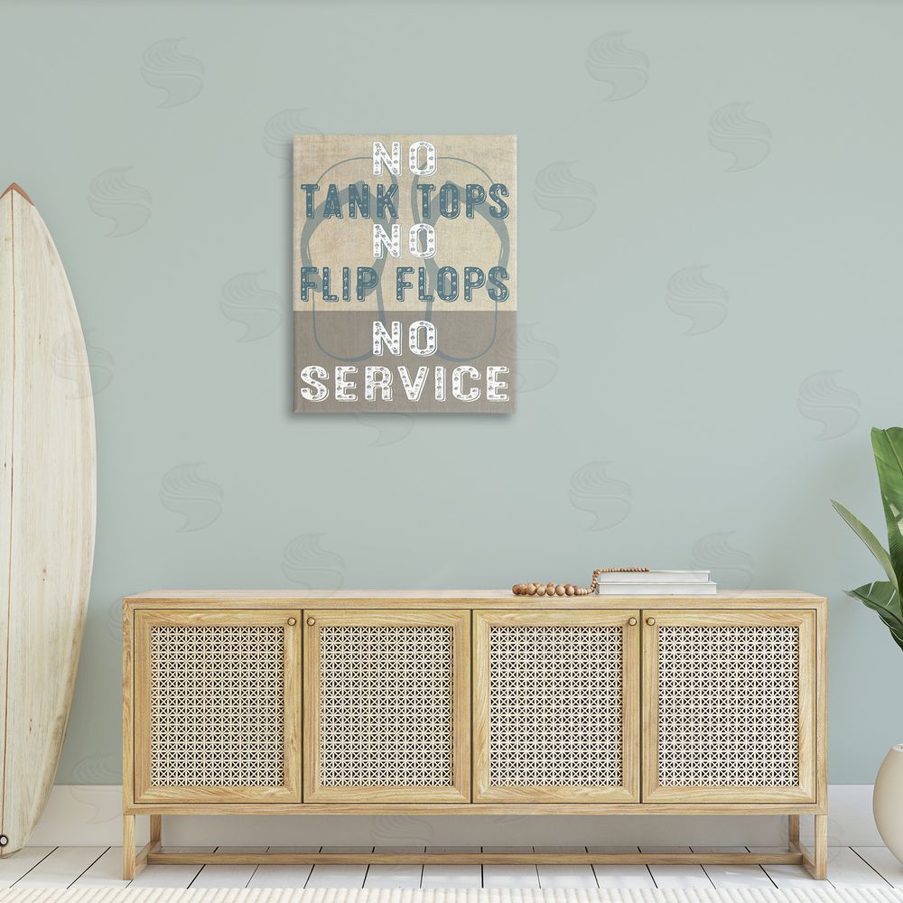 Graffitee Studios Summer No Service Sign