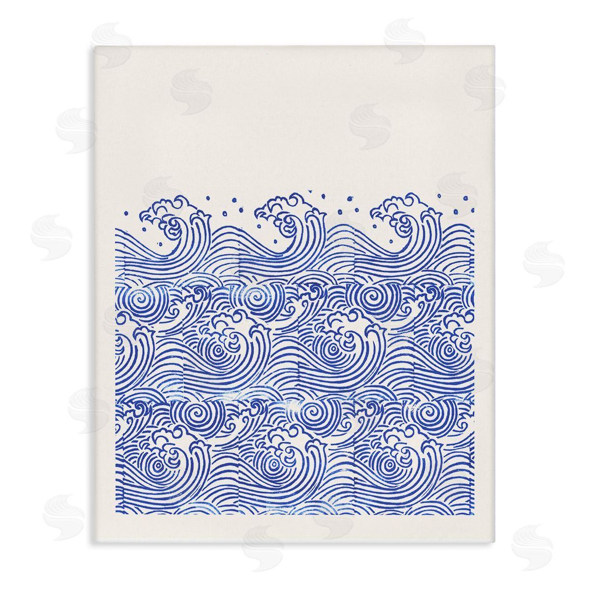 Marie le Moal Abstract Curving Waves