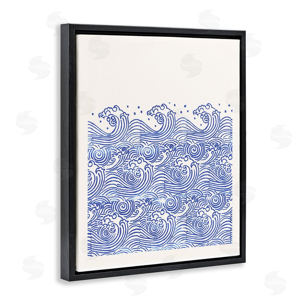 Marie le Moal Abstract Curving Waves