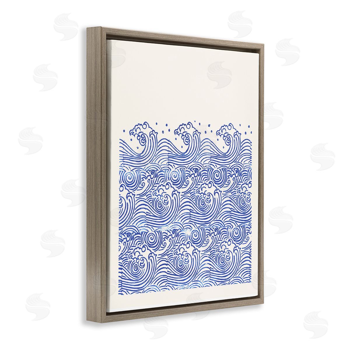 Marie le Moal Abstract Curving Waves