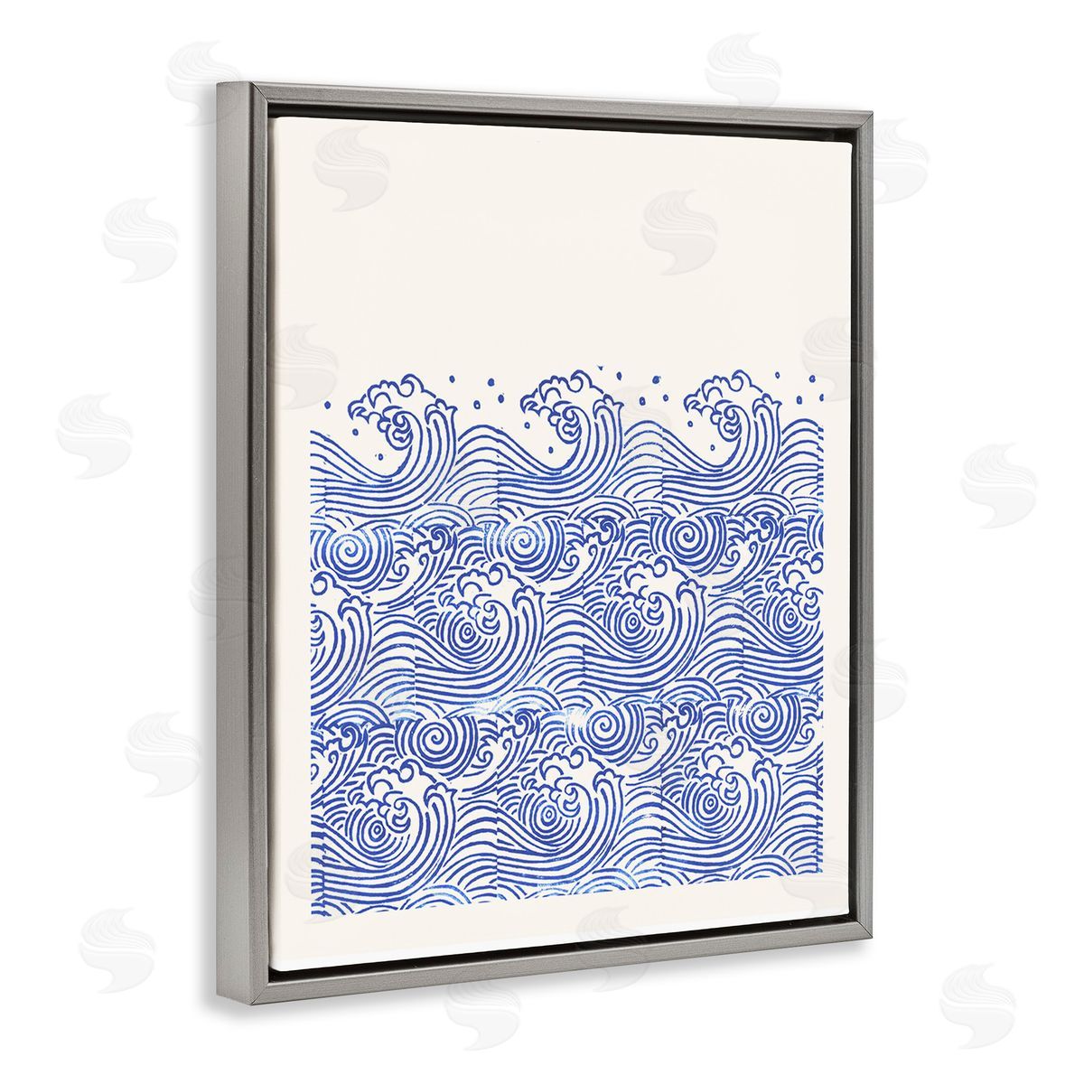 Marie le Moal Abstract Curving Waves