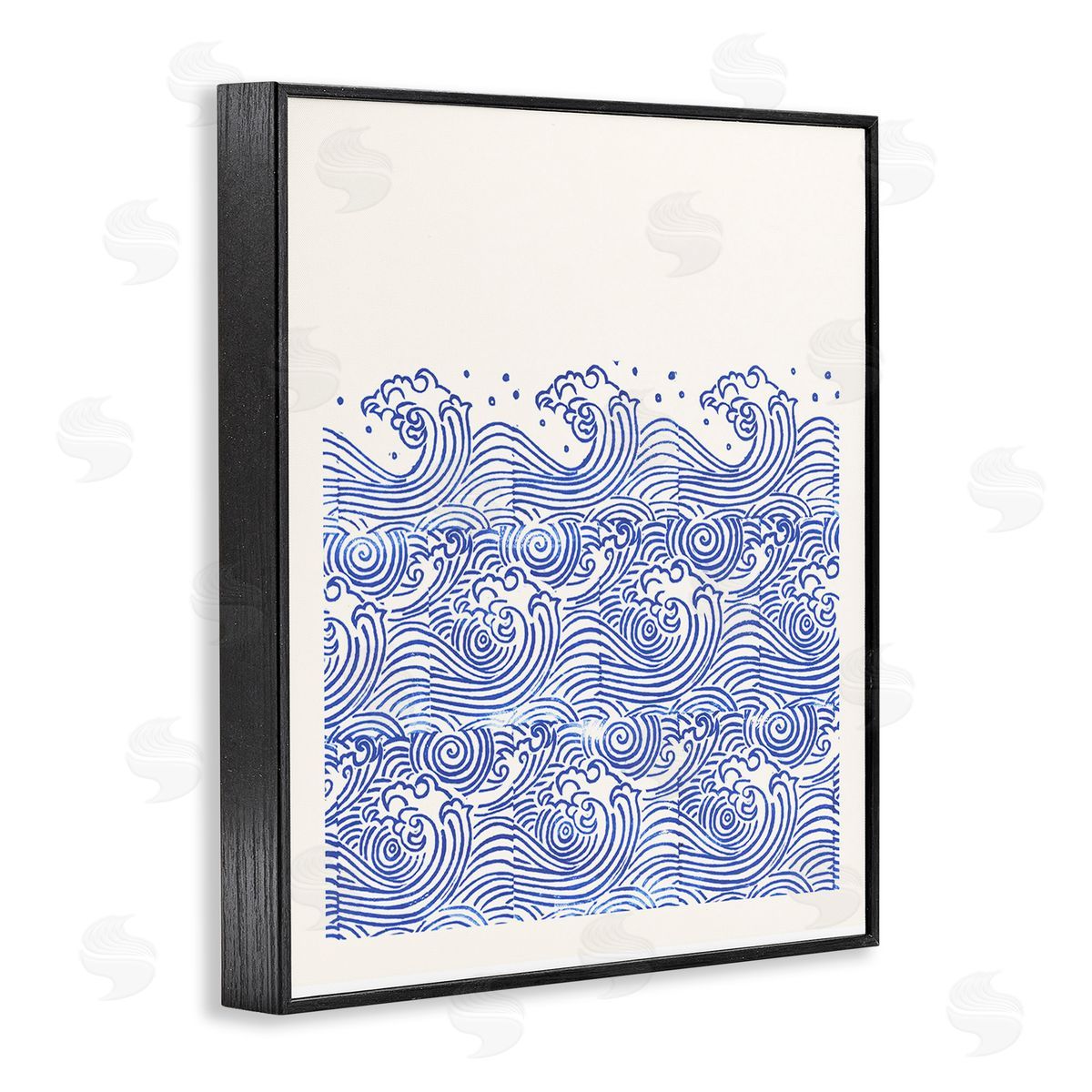 Marie le Moal Abstract Curving Waves