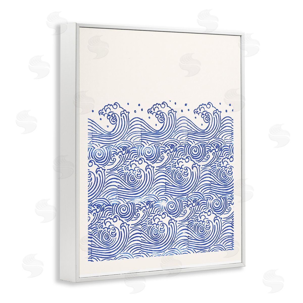 Marie le Moal Abstract Curving Waves