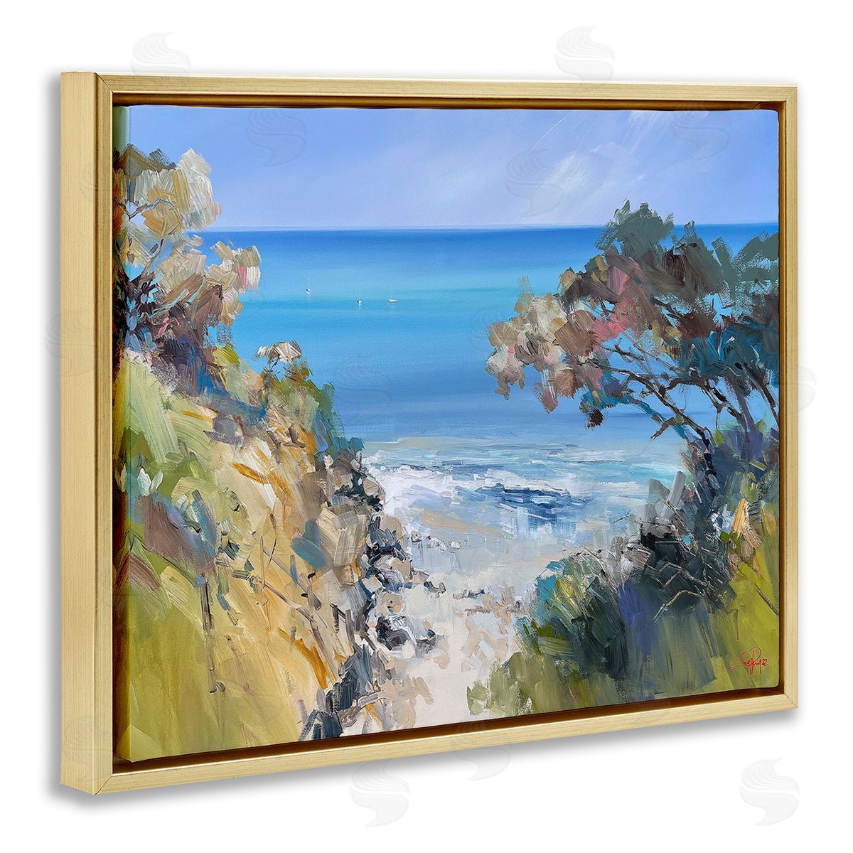 Craig Trewin Penny Beach Cliffs Abstraction