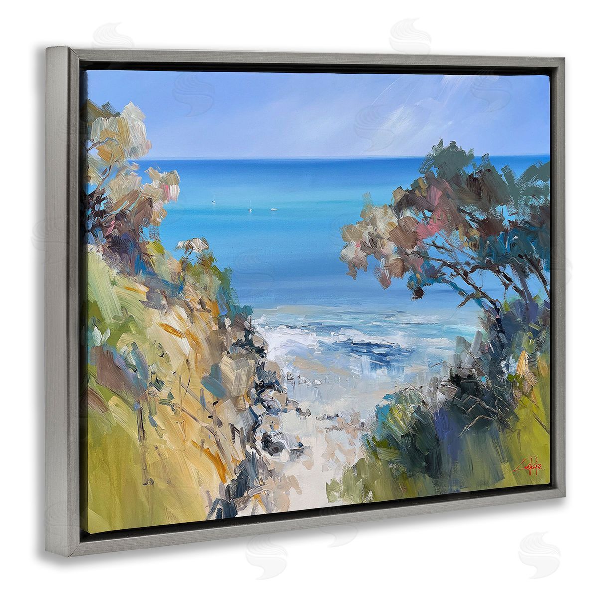 Craig Trewin Penny Beach Cliffs Abstraction