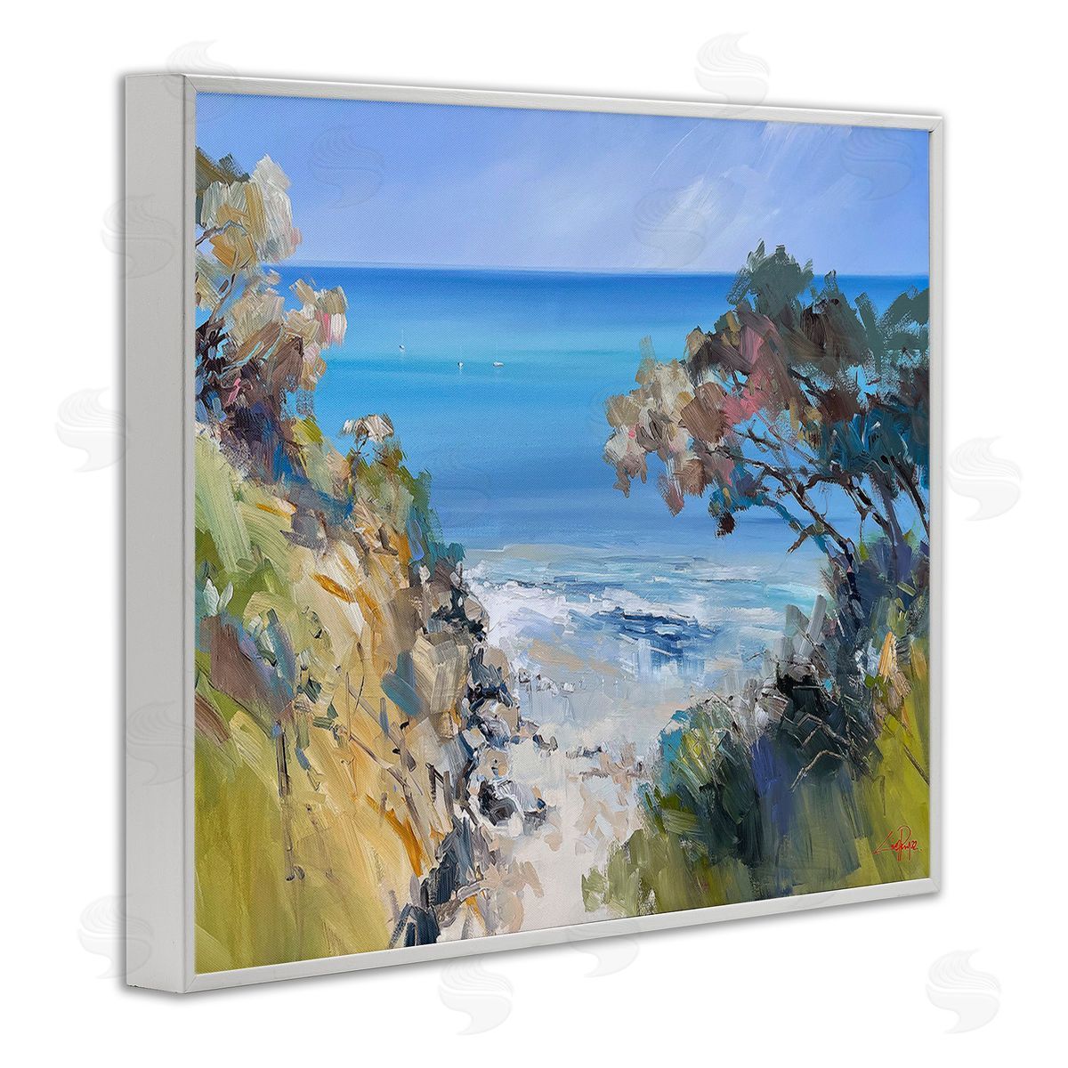 Craig Trewin Penny Beach Cliffs Abstraction
