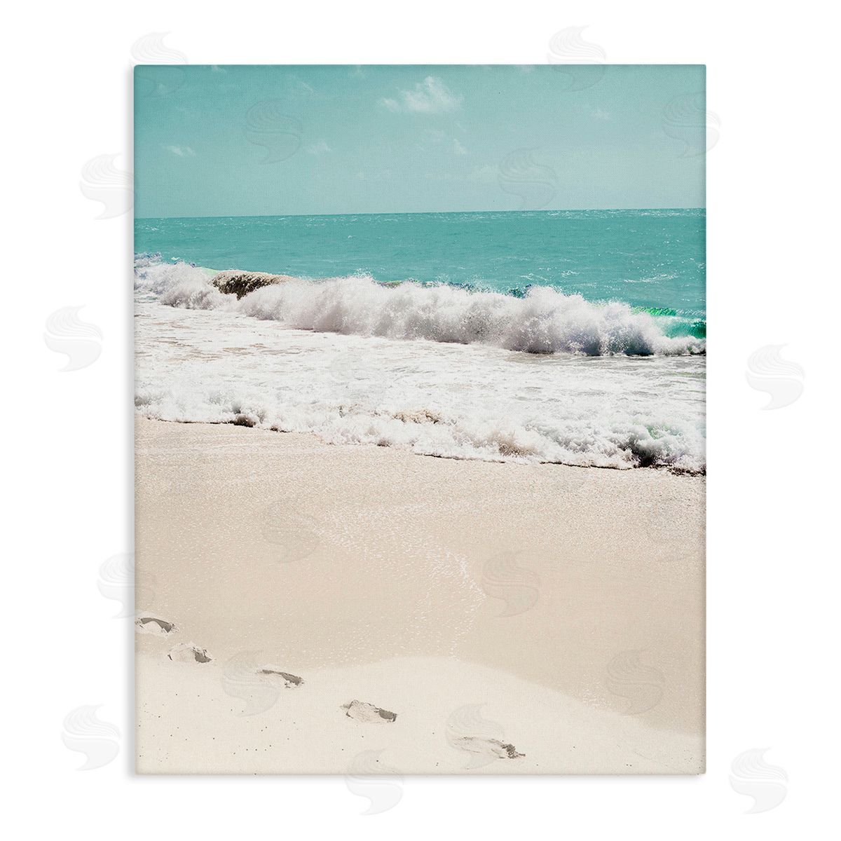 Bill Carson Photography Footprints on Beach Shore