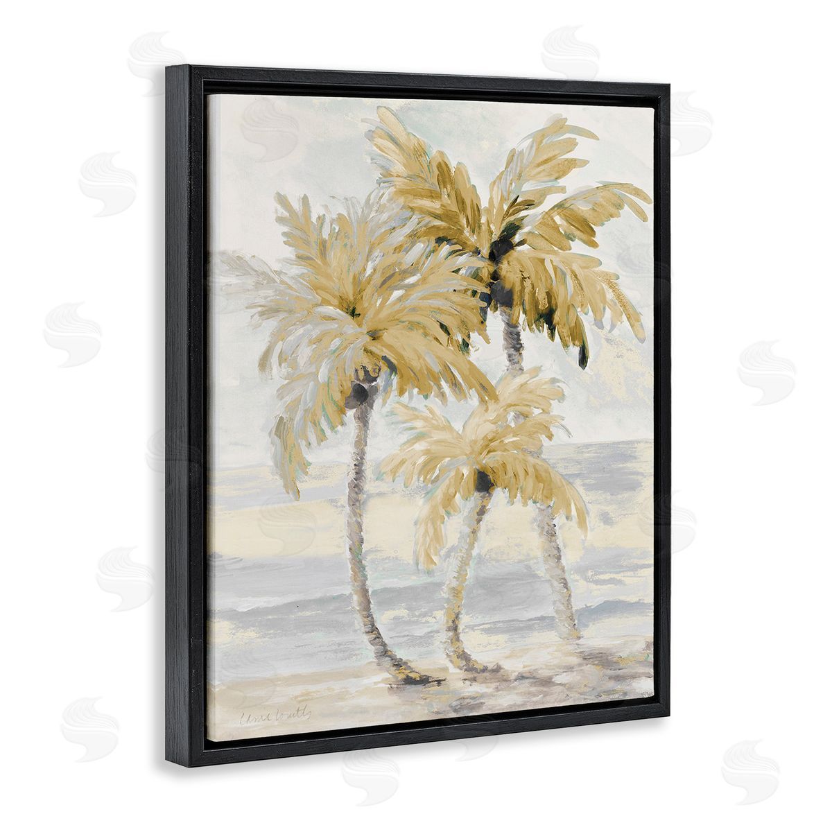 Lanie Loreth Neutral Beige Palm Trees