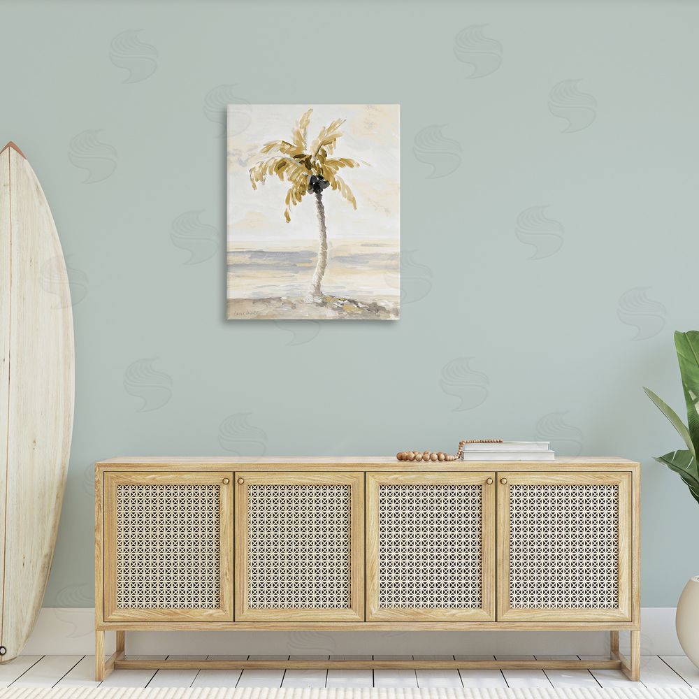 Lanie Loreth Neutral Lone Palm Tree