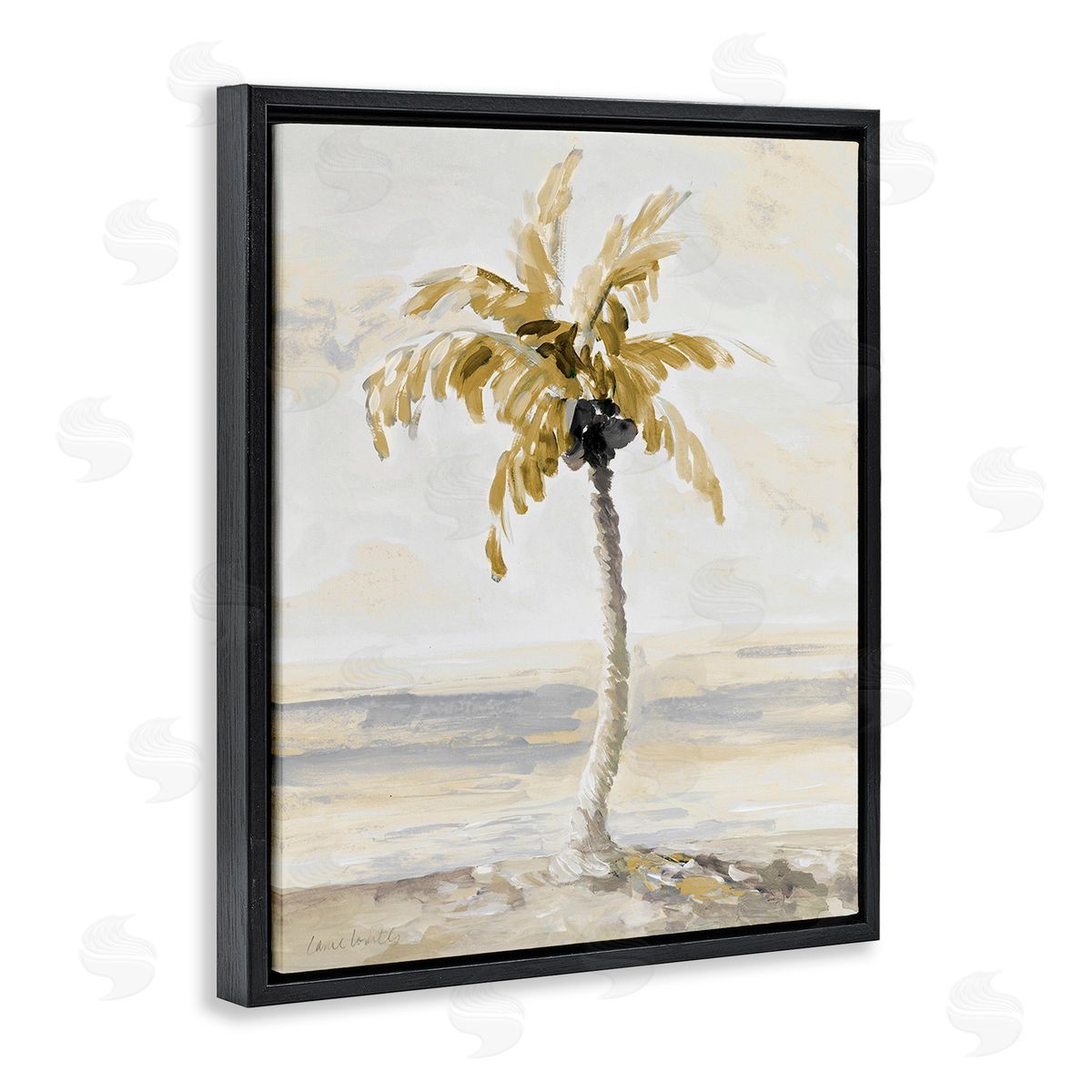 Lanie Loreth Neutral Lone Palm Tree