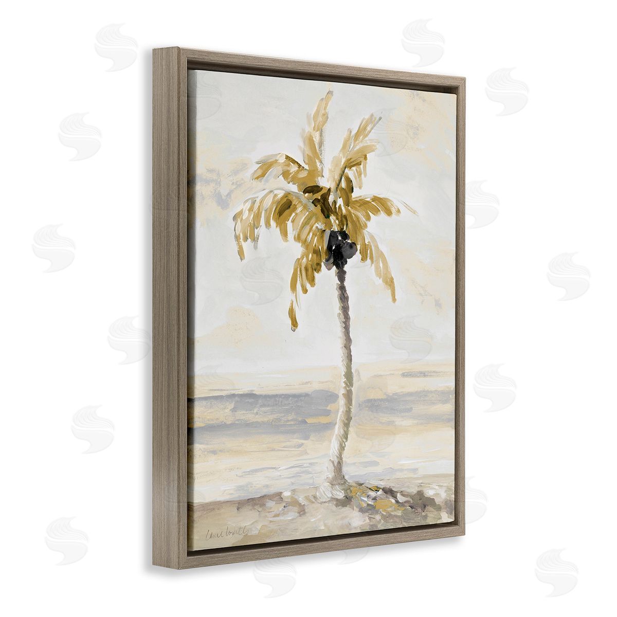 Lanie Loreth Neutral Lone Palm Tree