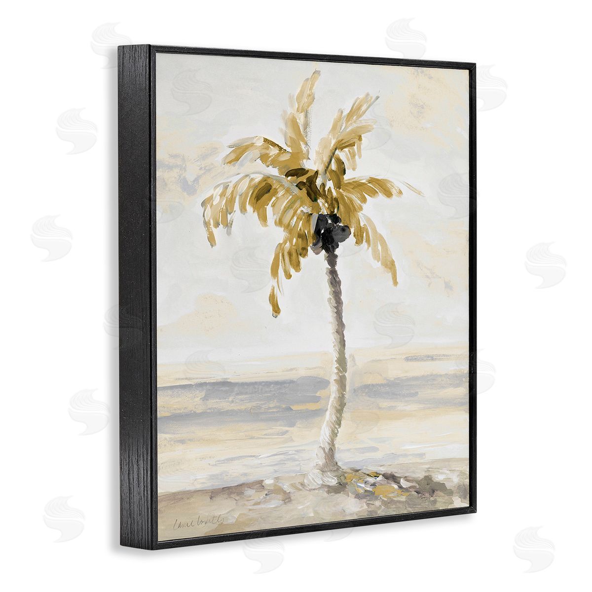 Lanie Loreth Neutral Lone Palm Tree