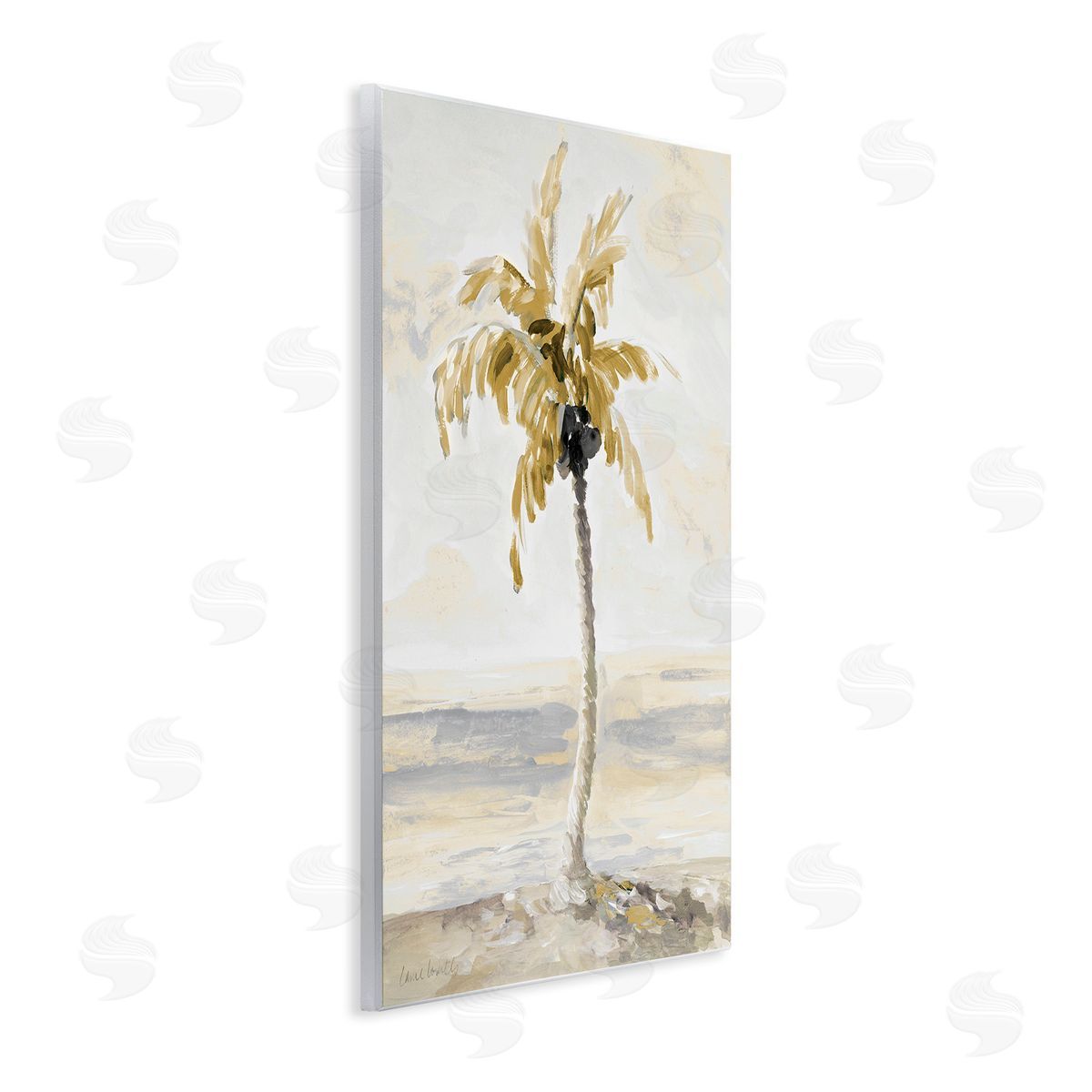 Lanie Loreth Neutral Lone Palm Tree