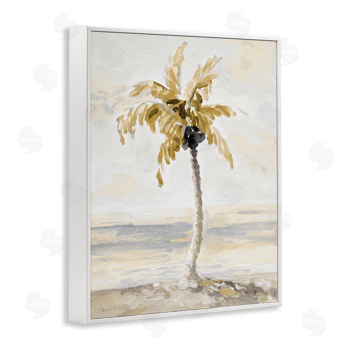 Lanie Loreth Neutral Lone Palm Tree