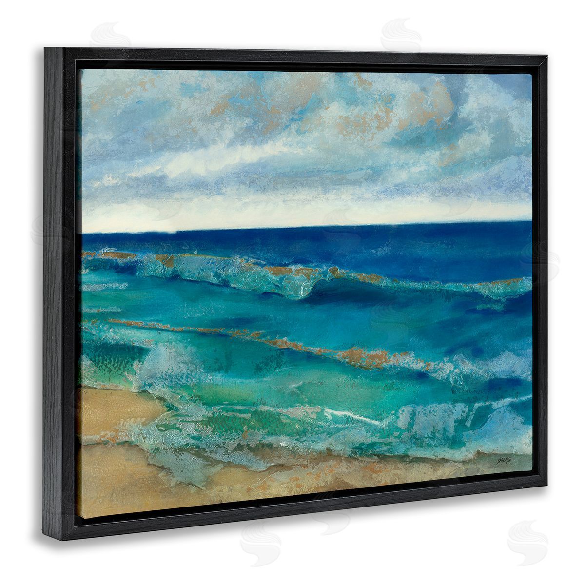 Scott Brems Abstract Pattern Beach