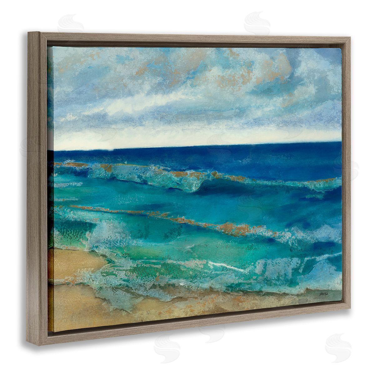 Scott Brems Abstract Pattern Beach