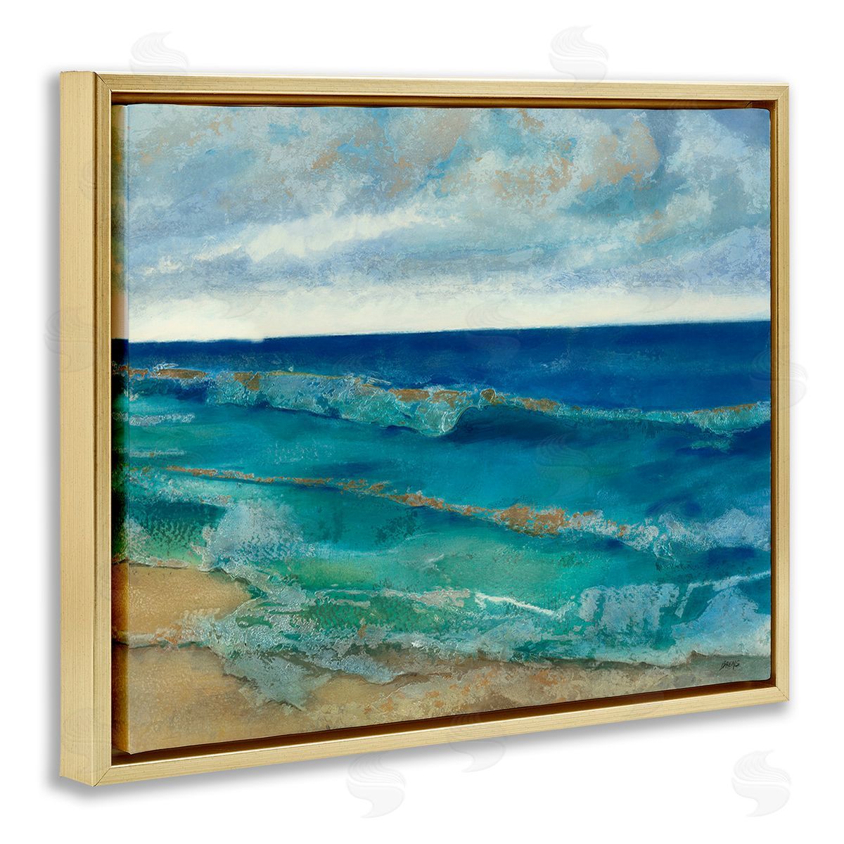 Scott Brems Abstract Pattern Beach