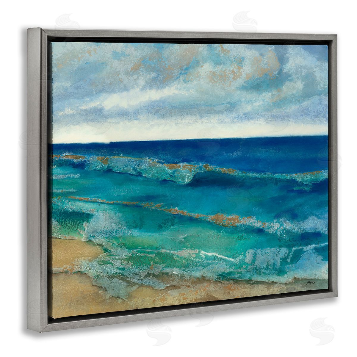 Scott Brems Abstract Pattern Beach