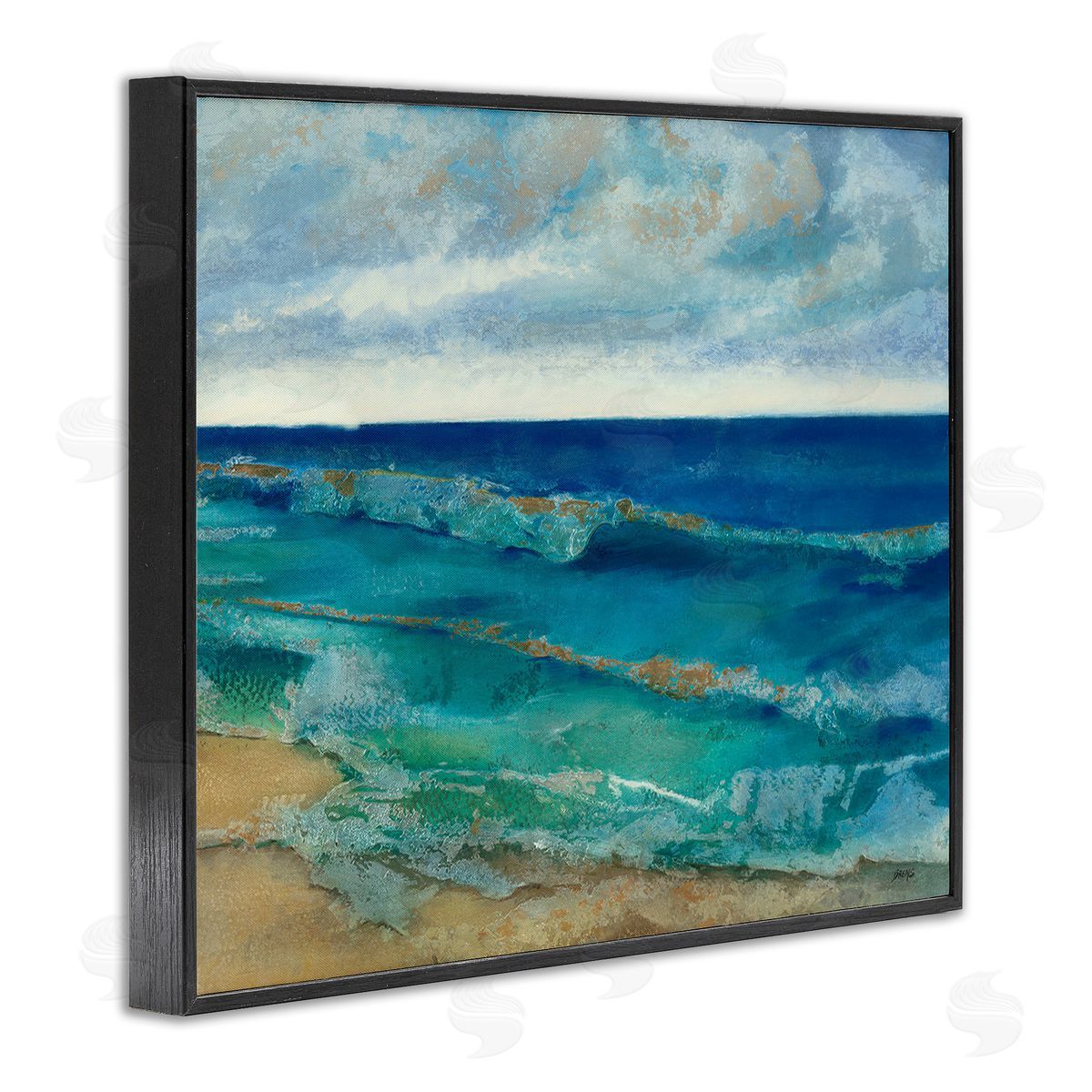 Scott Brems Abstract Pattern Beach