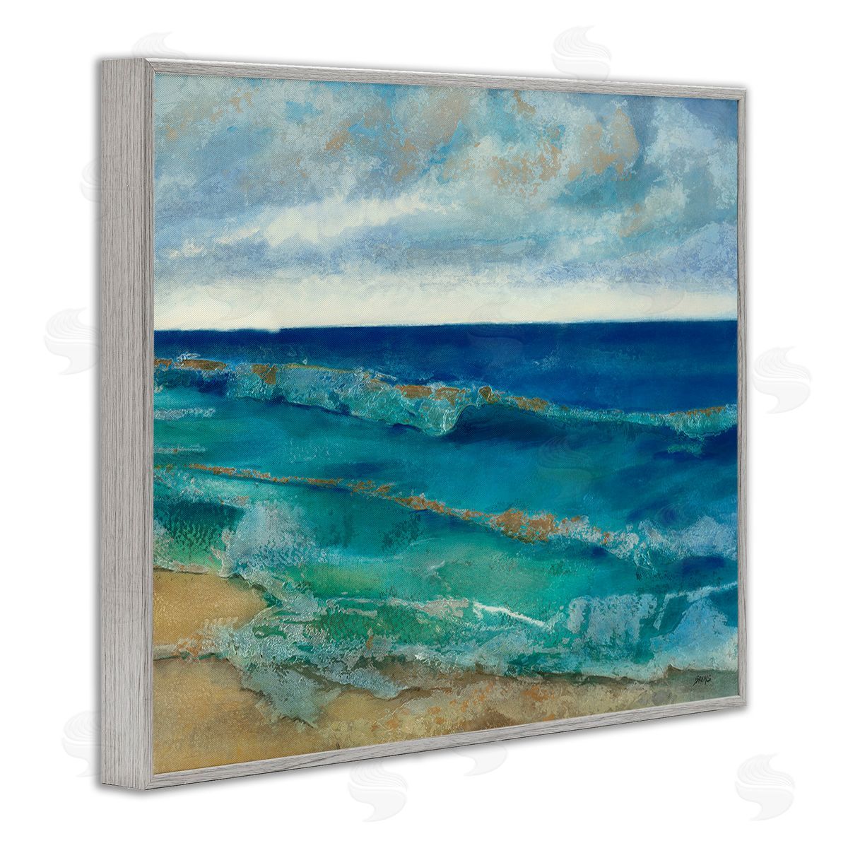 Scott Brems Abstract Pattern Beach