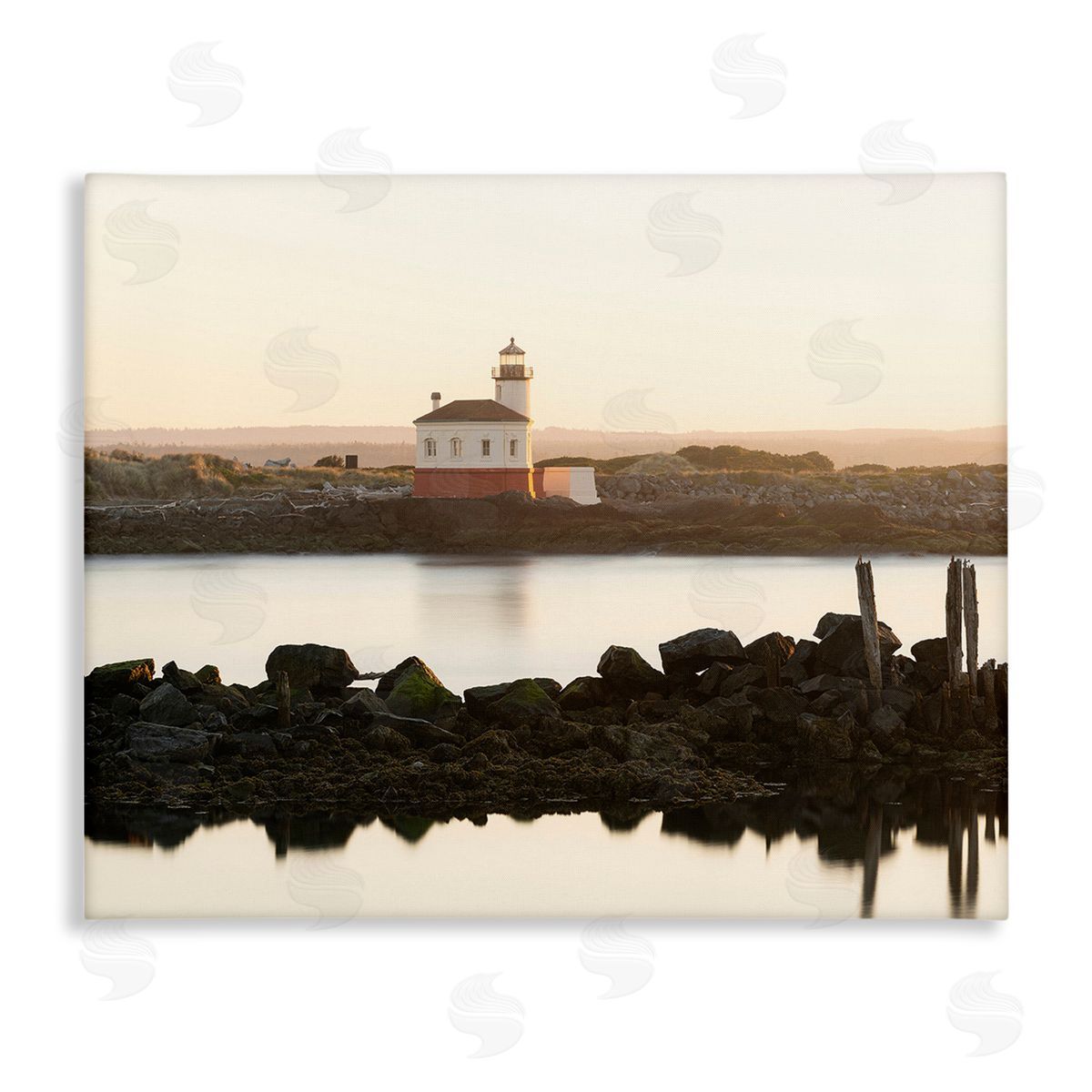 Richard Wong Lighthouse with Soft Sunlight