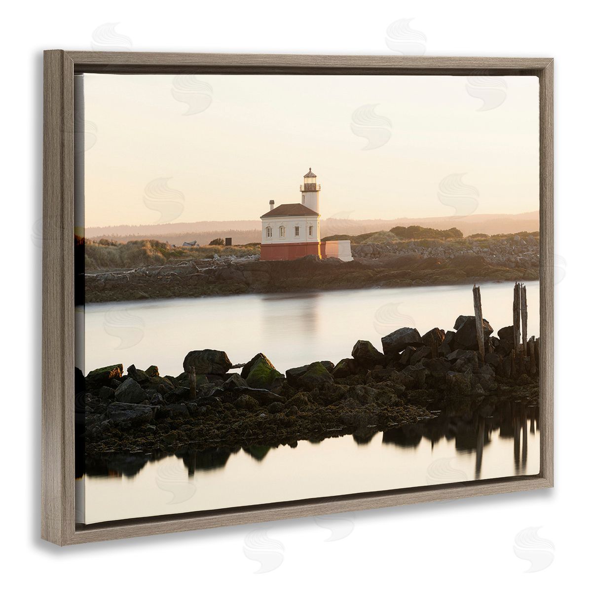 Richard Wong Lighthouse with Soft Sunlight