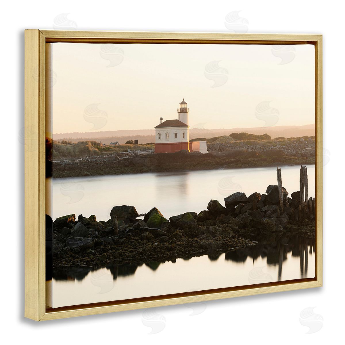 Richard Wong Lighthouse with Soft Sunlight