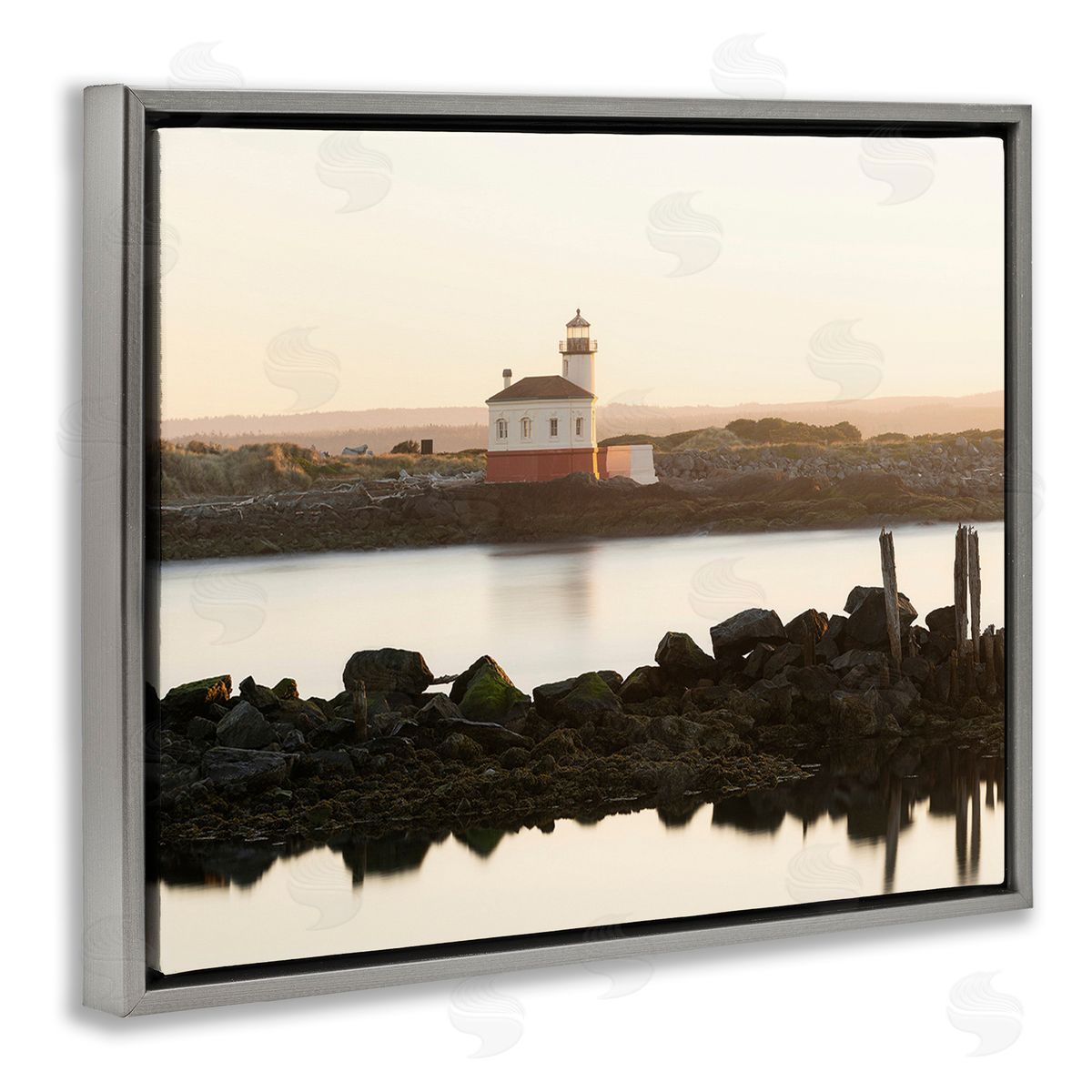 Richard Wong Lighthouse with Soft Sunlight