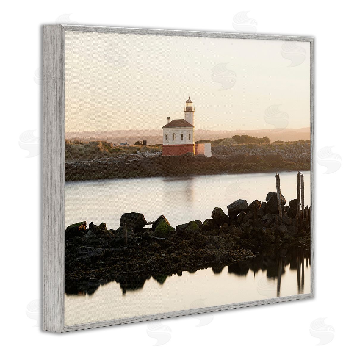 Richard Wong Lighthouse with Soft Sunlight