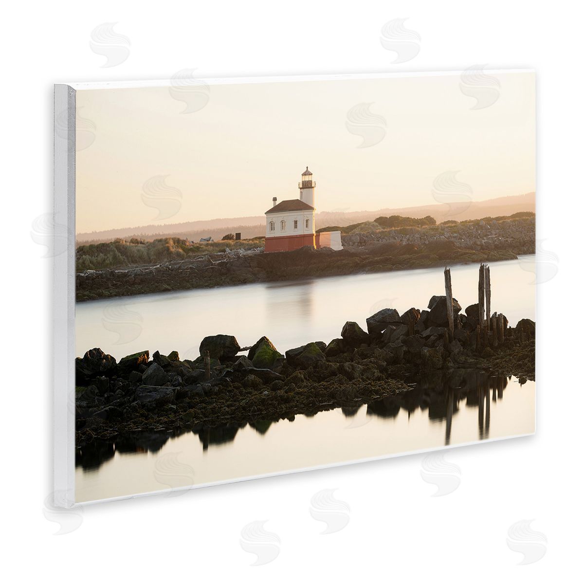 Richard Wong Lighthouse with Soft Sunlight