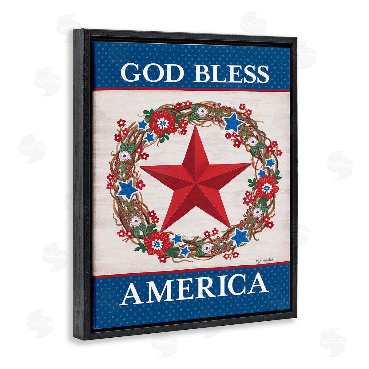 Annie LaPoint God Bless America Wreath