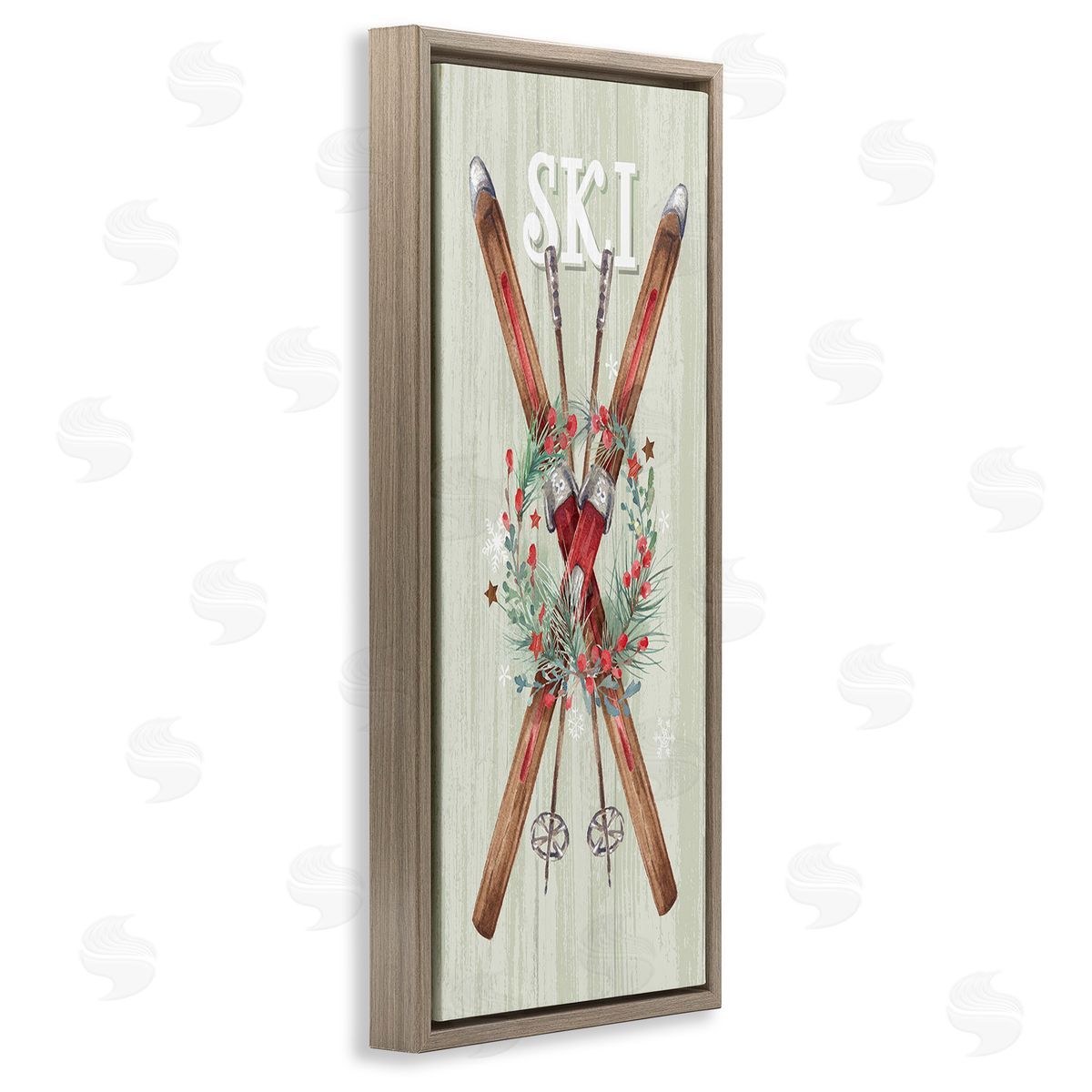 Courtney Morgenstern Rustic Winter Skis