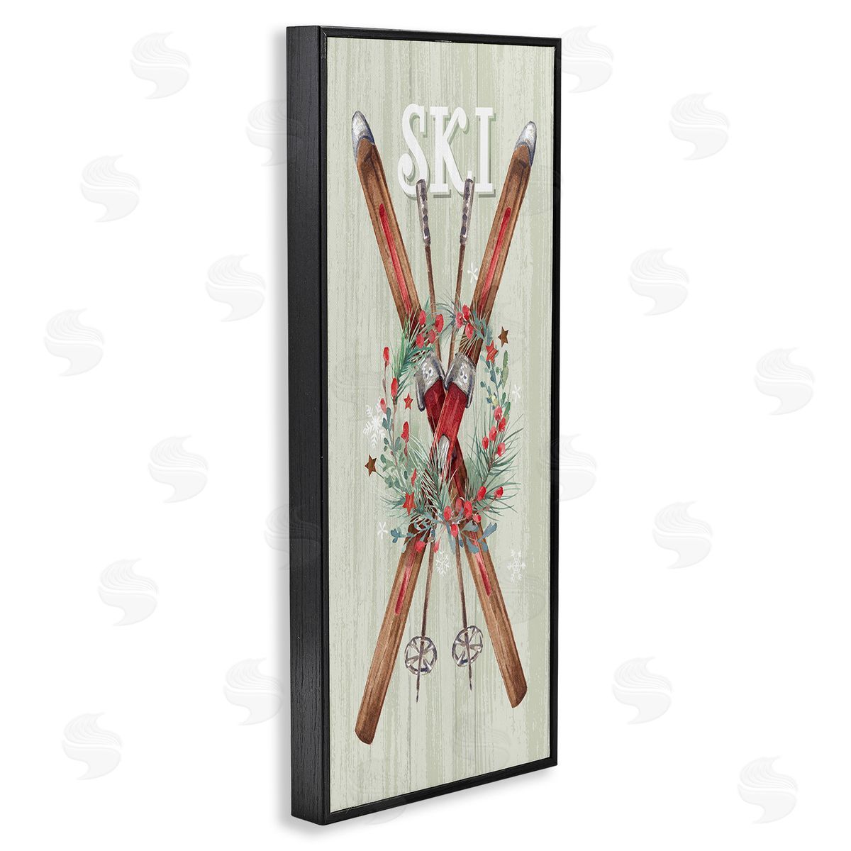 Courtney Morgenstern Rustic Winter Skis