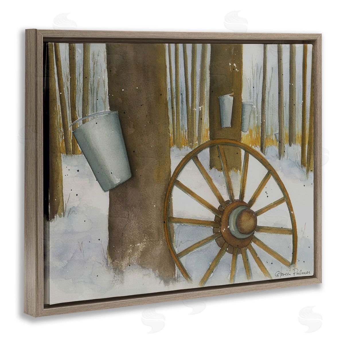 Gloria Palmer Maple Sugaring Trees