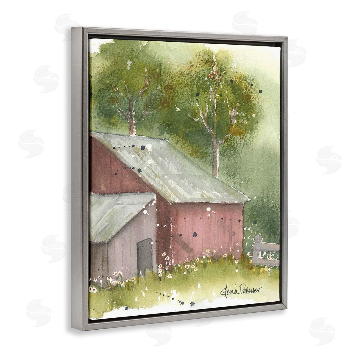 Gloria Palmer Barn with Spring Florals