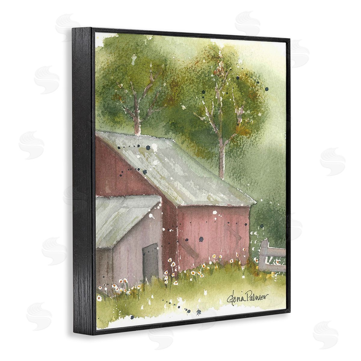 Gloria Palmer Barn with Spring Florals