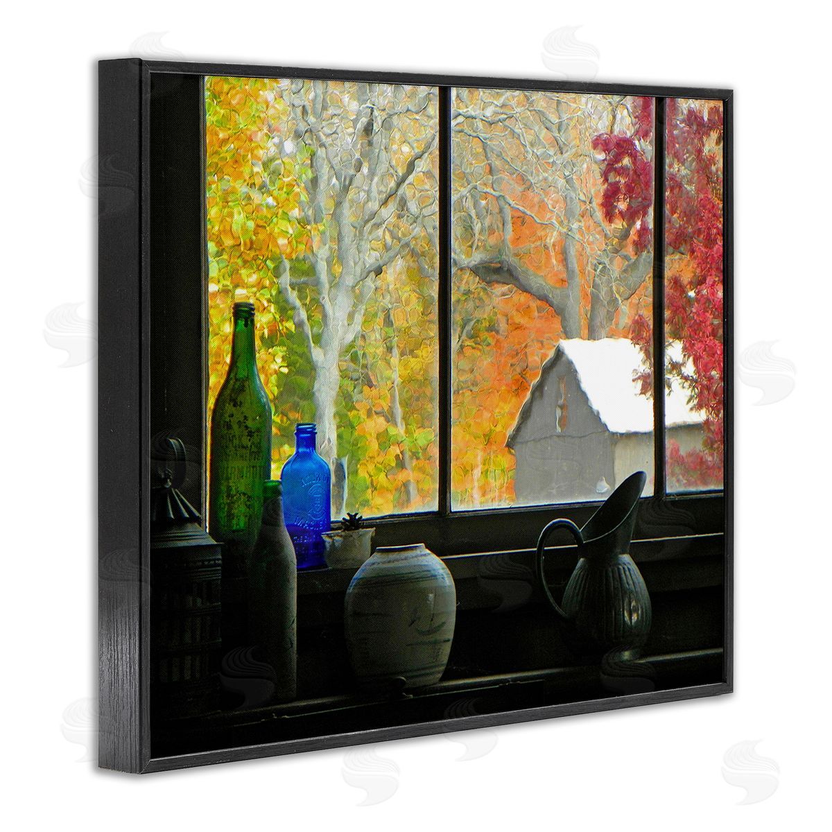 Graffitee Studios Fall Foliage in Window