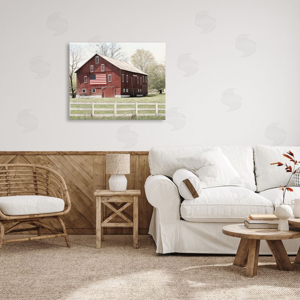 Lori Deiter Patriotic Barn Flag