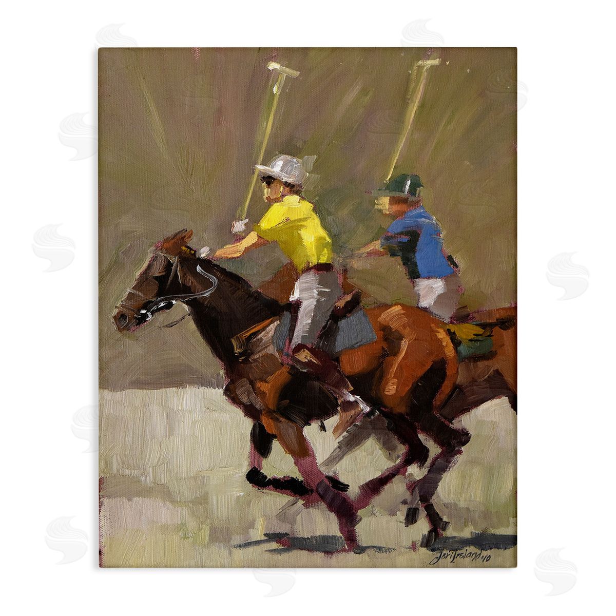 Jeri Ireland Galloping Polo Players