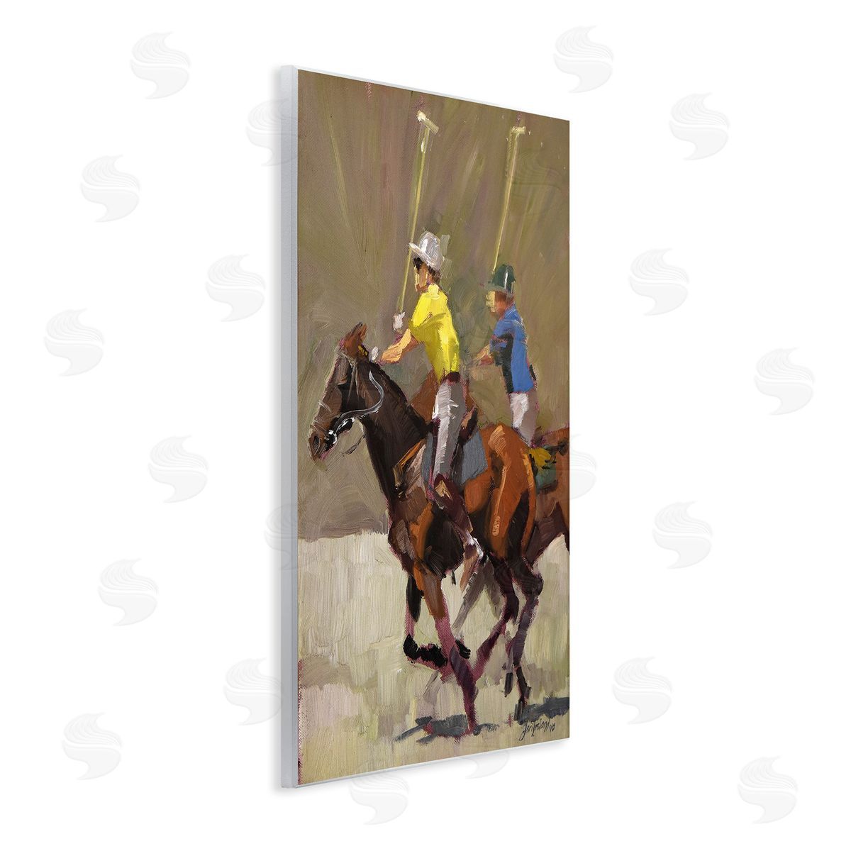 Jeri Ireland Galloping Polo Players